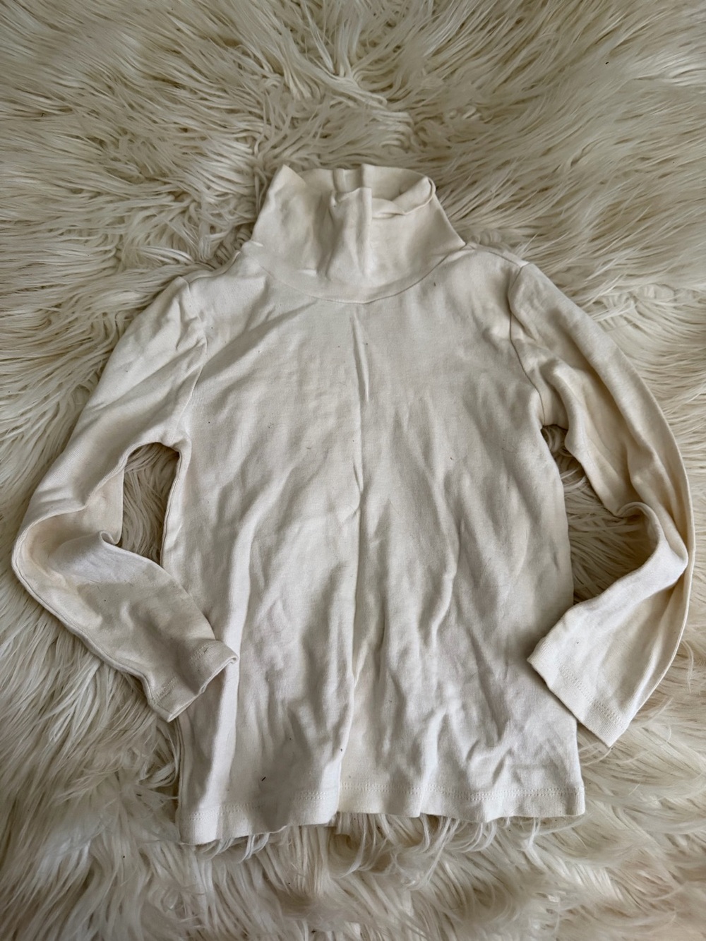 Baby Gap Cream Turtleneck Sweater